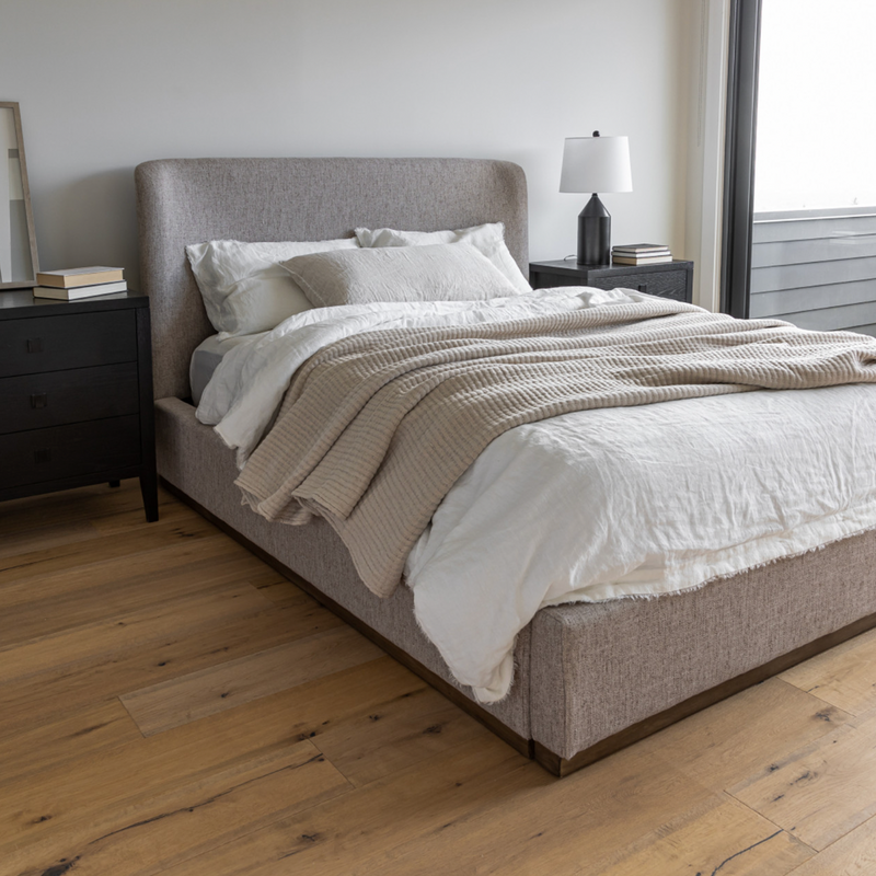 Valorie Bed - Taupe