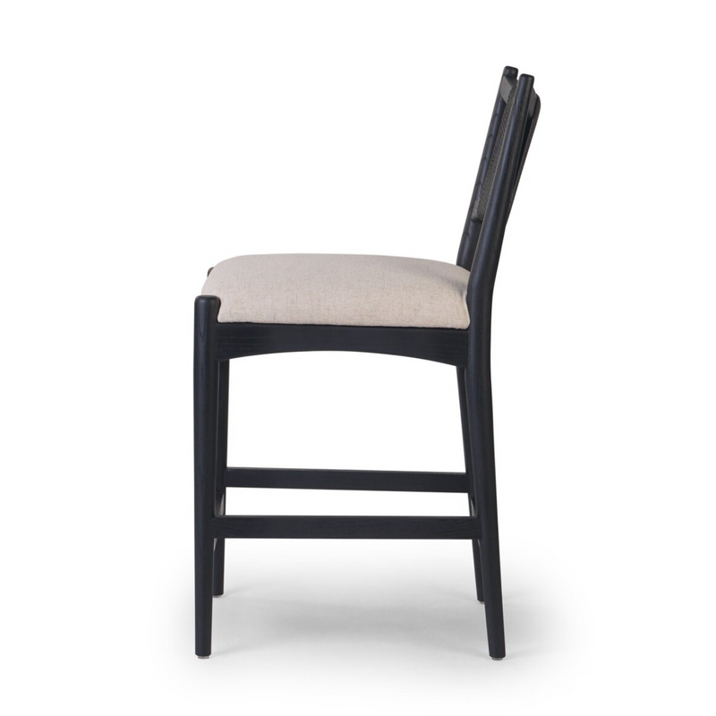 Haddon Counter Stool - Brushed Ebony