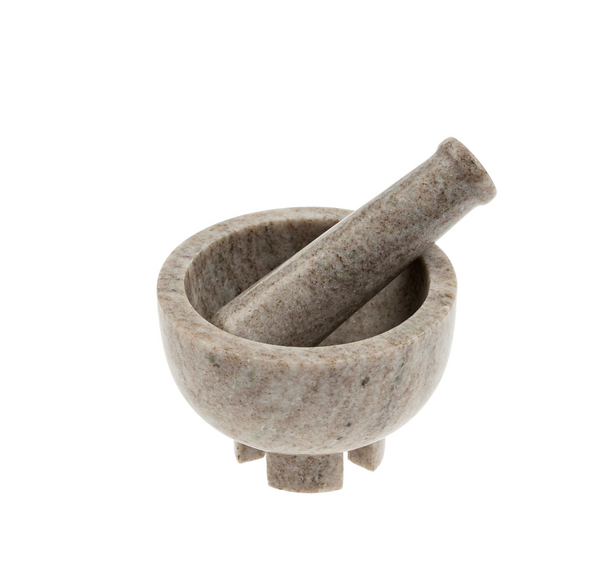 Marble Mortar and Pestle