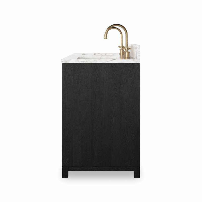 Millie Double Vanity - Satin Drifted Black