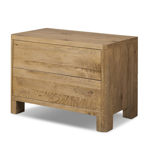 Noeline Nightstand - Worn Oak Veneer