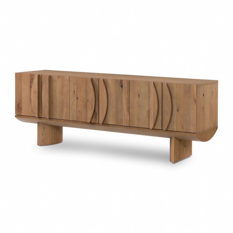 Pickford Media Console - Dusted Oak