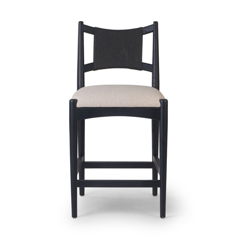 Haddon Counter Stool - Brushed Ebony