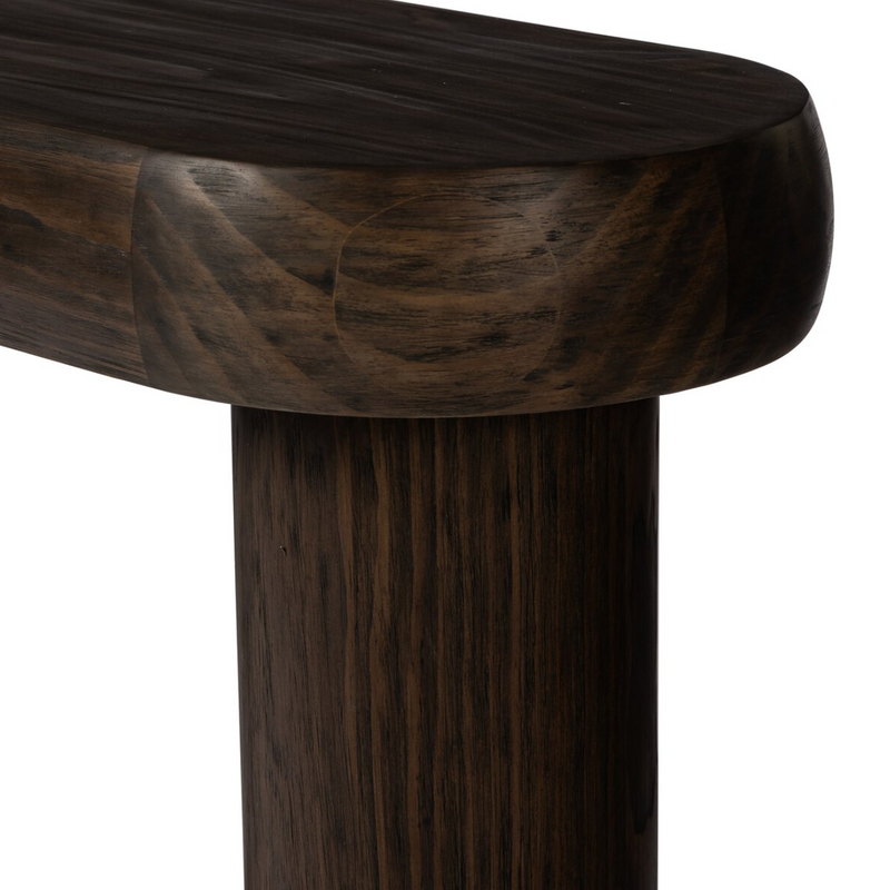 Sommer Console Table - Sienna Brown Pine