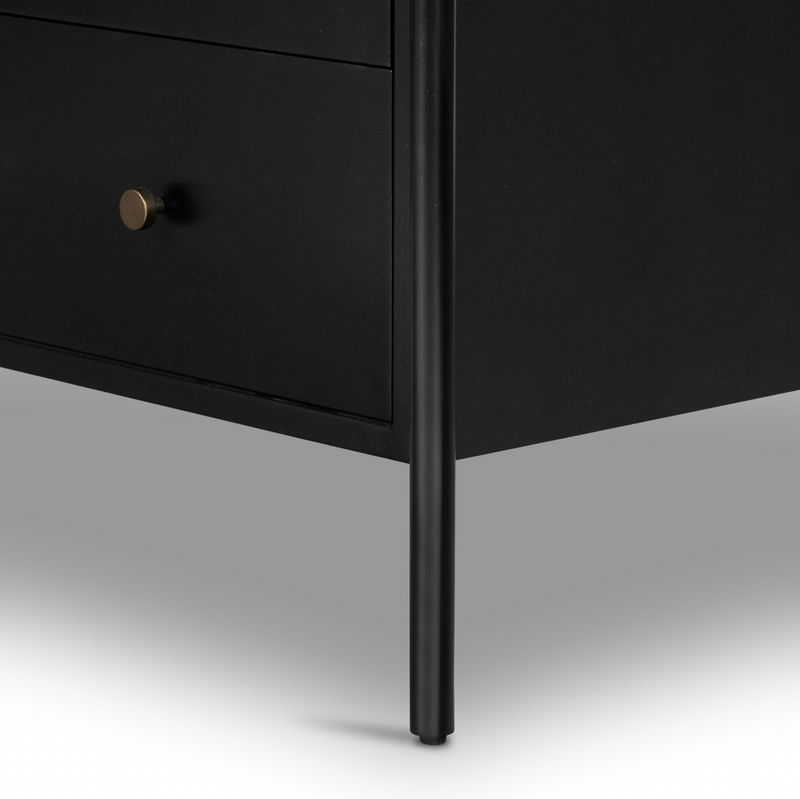 Soto 5 Drawer Dresser - Black