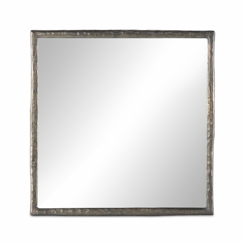 Langford Wall Mirror - Smoked Nickel