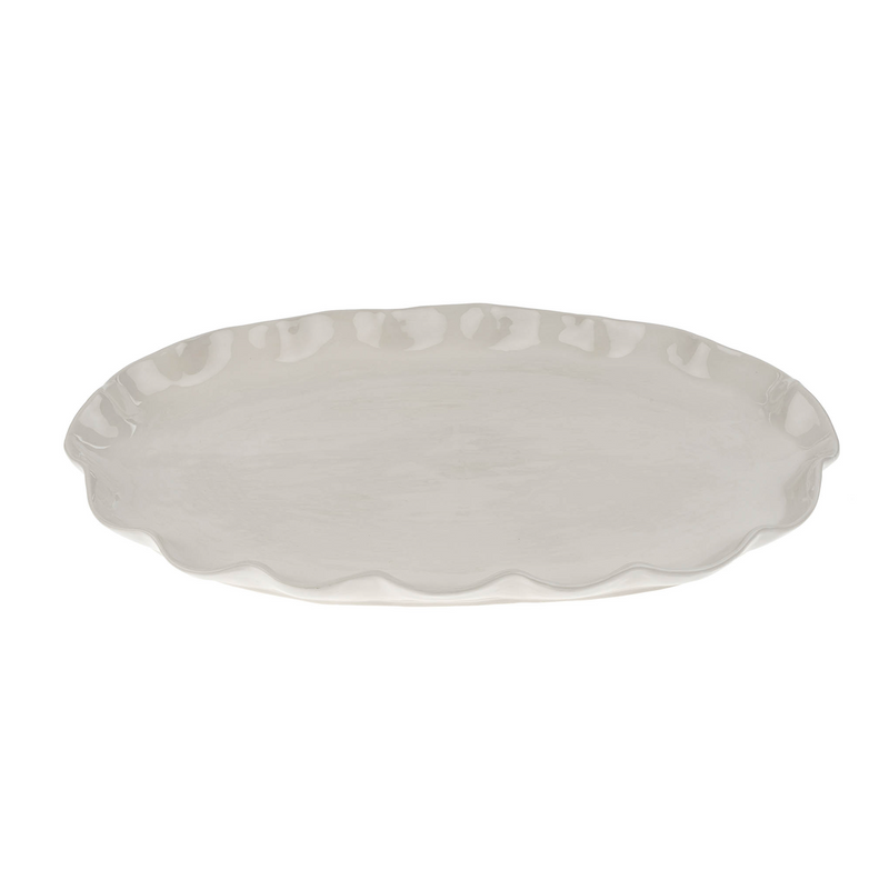 Calypso Scalloped Platter