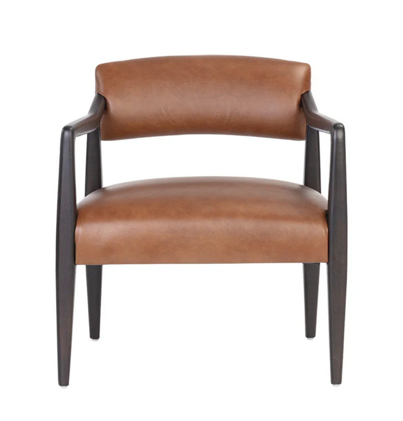 Finley Lounge Chair - Tobacco