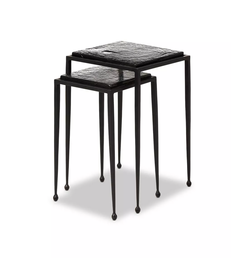 Dalston Cast Glass Nesting Tables