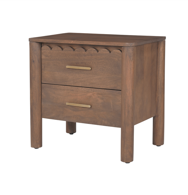 Brielle Nightstand - Vintage Brown