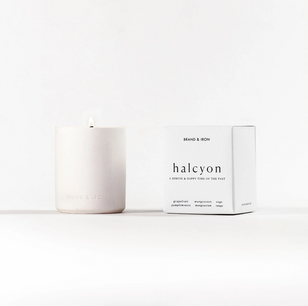 Brand and Iron Laconic Candle: Halcyon