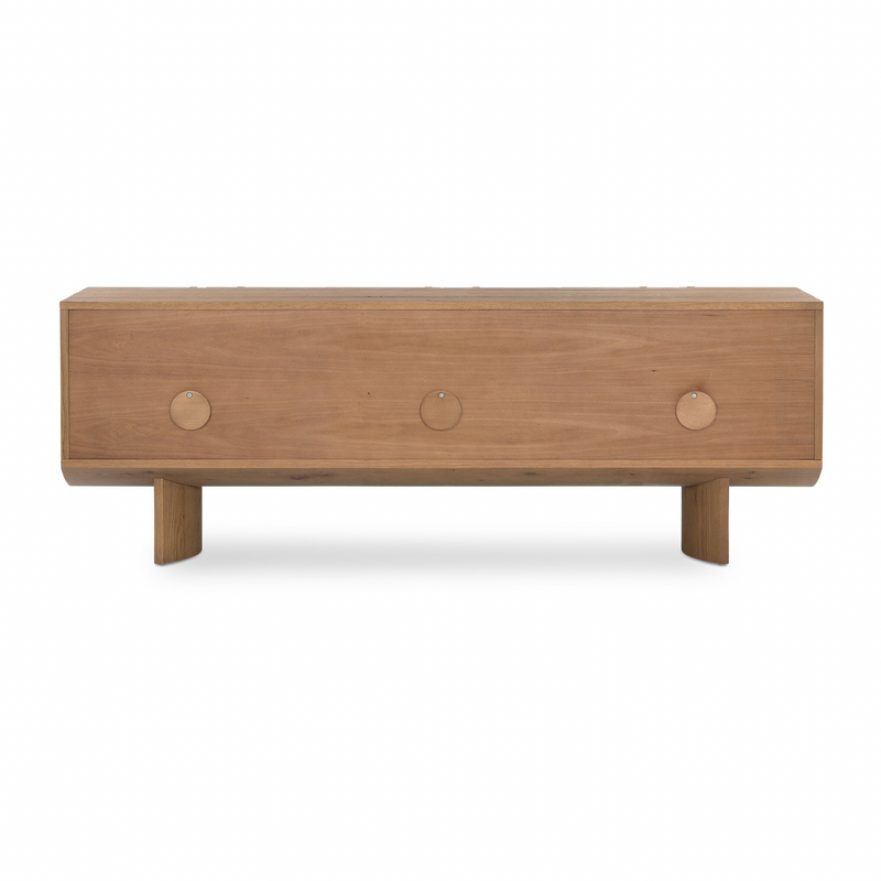 Pickford Media Console - Dusted Oak