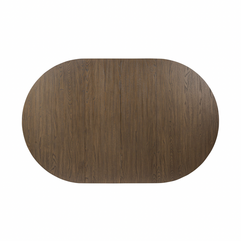 Zelda Round Extension Dining Table - Fawn Oak