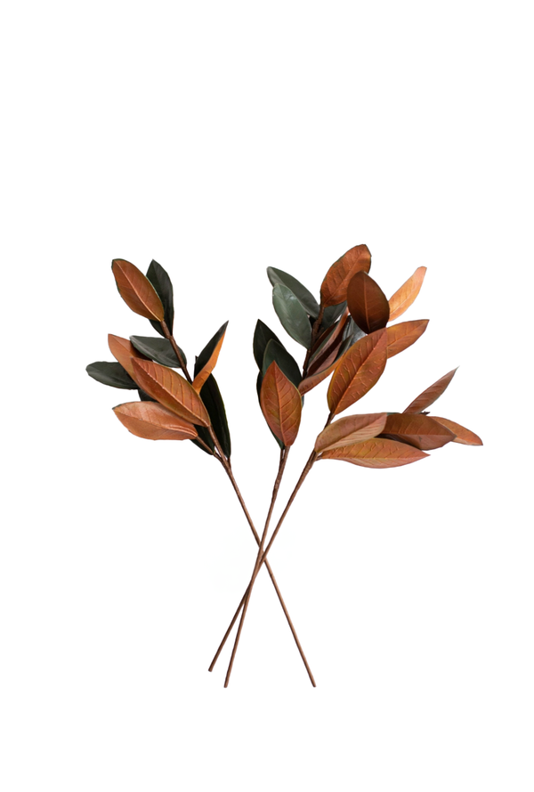 Magnolia Faux Leaves - Small