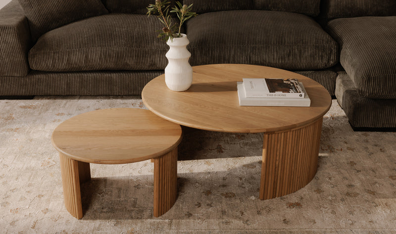 Killarney Large Coffee Table - Natural Oak