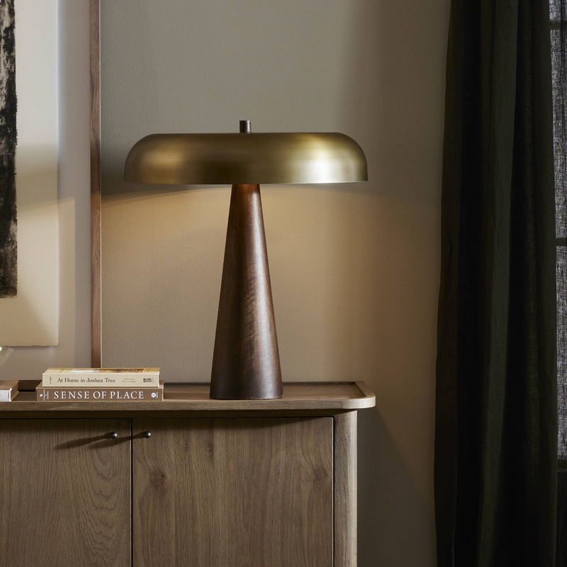 Griffin Table Lamp - Russet Mango