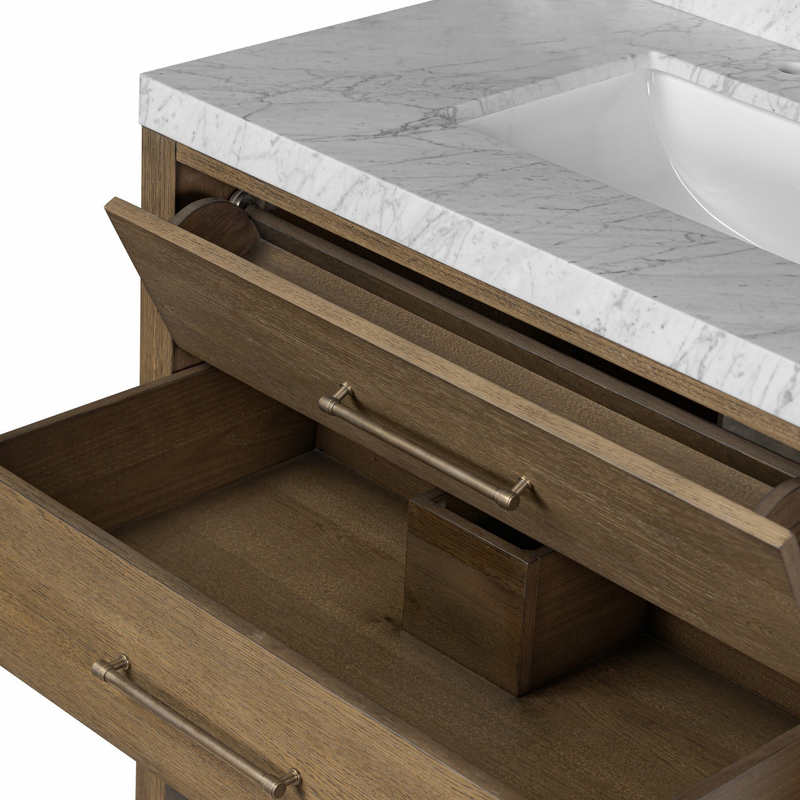 Anthem Single Vanity - Washed Natural Oak