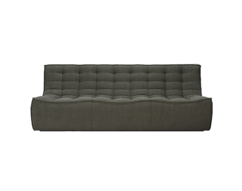 N701 Triple Seater Sofa - Moss