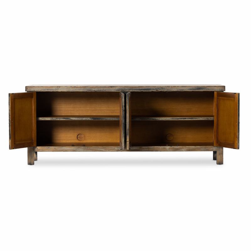 Hitchens Media Console - Worn Black