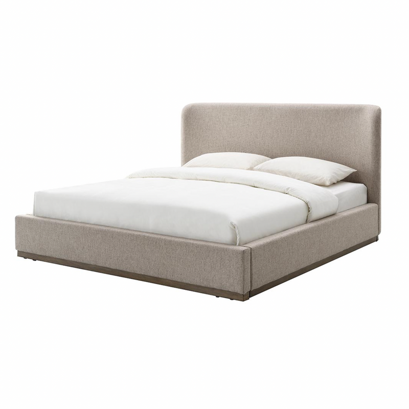 Valorie Bed - Taupe