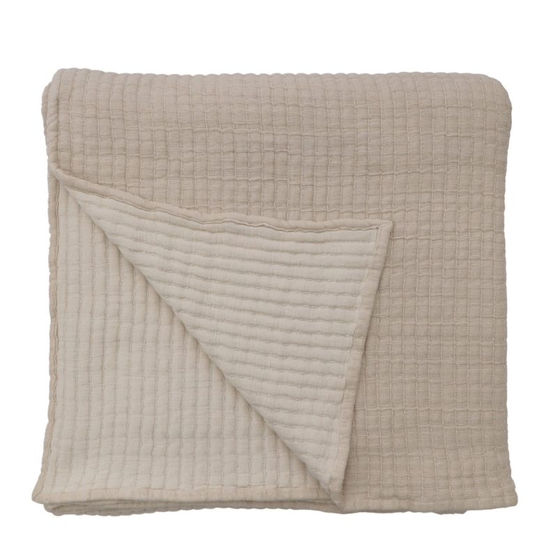 Butler Oversized Throw - Natural