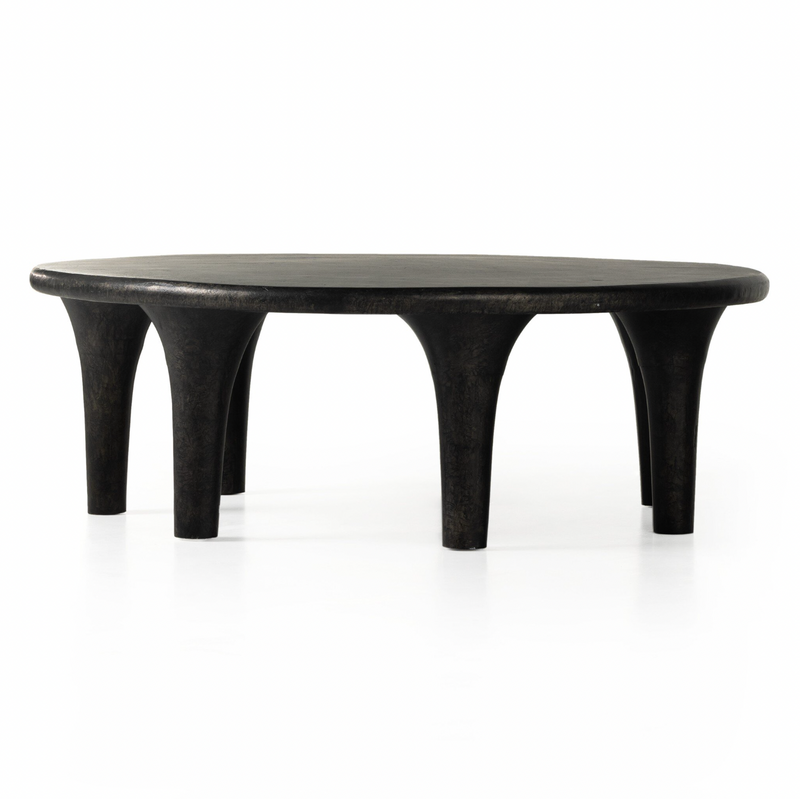 Kelden Coffee Table - Raw Black