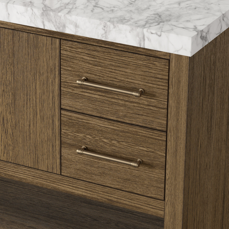 Anthem Single Wide Vanity - Washed Natural Oak