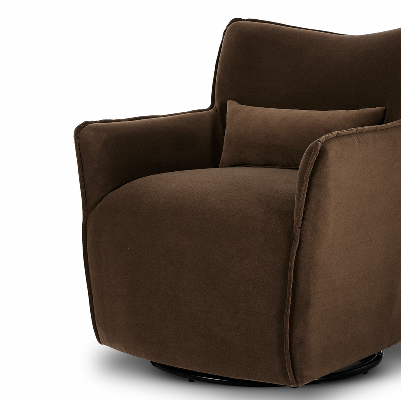 Kimble Swivel Chair - Henry Coffee