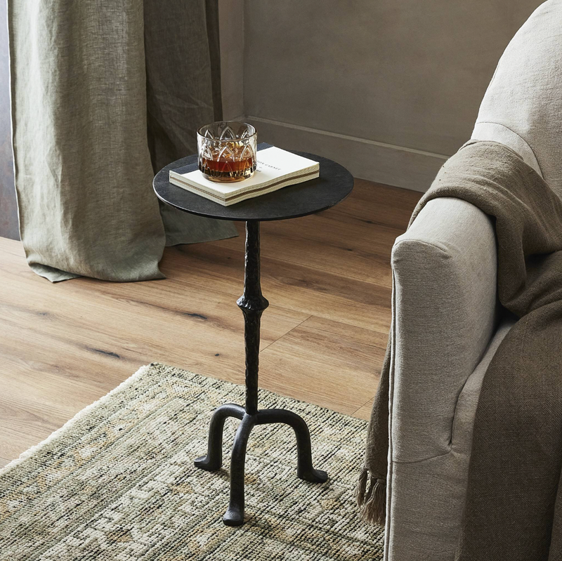 Jocelyn End Table - Raw Black