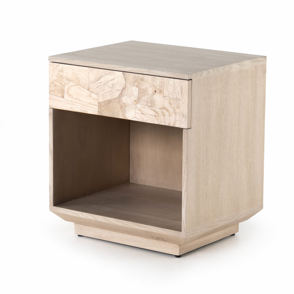 Journey Nightstand - White Mahogany