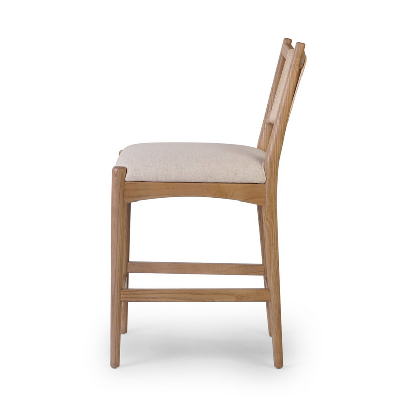 Haddon Counter Stool - Natural Nettlewood