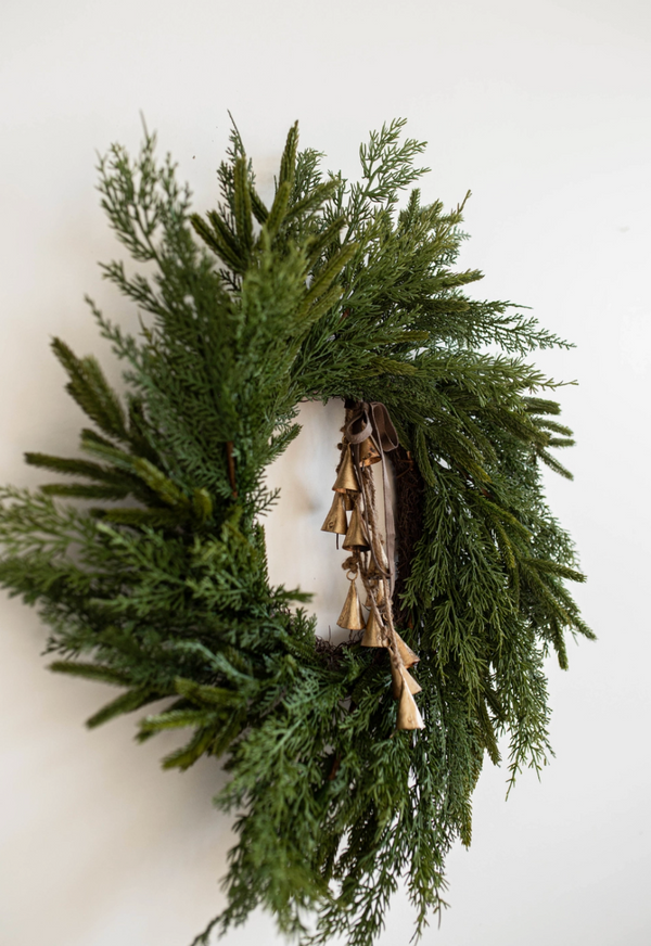 Norfolk & Cypress Real Touch Mix Wreath