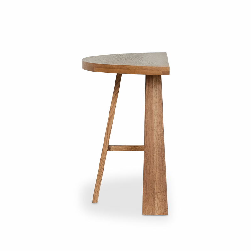 Fara Console Table - Light Brown Oak