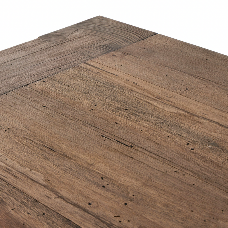 Abaso Dining Table - Rustic Wormwood