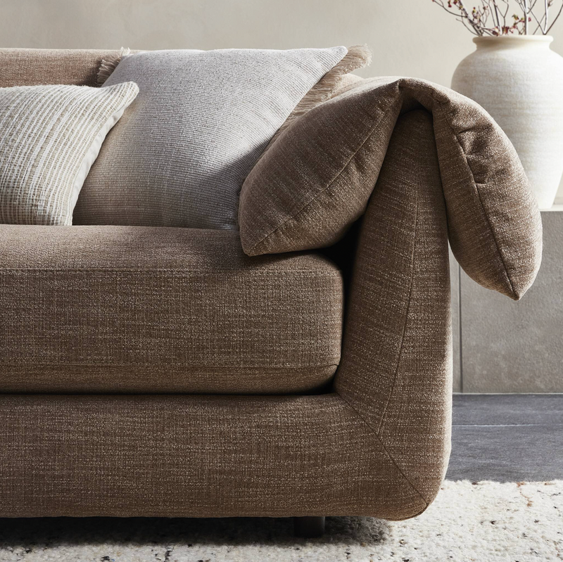 Marcel Sofa - Laken Taupe