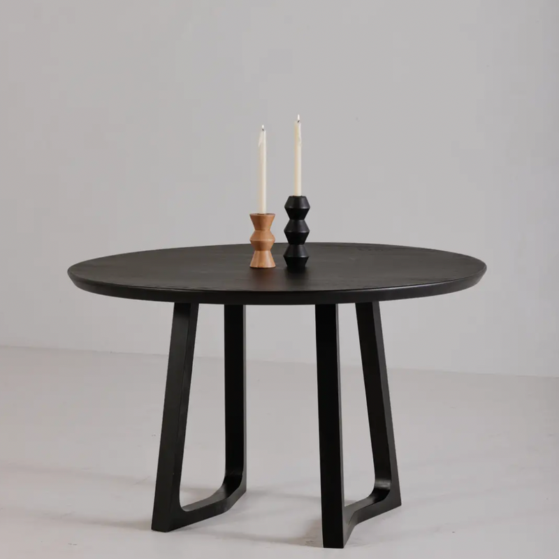 Jerika Dining Table - Black Ash