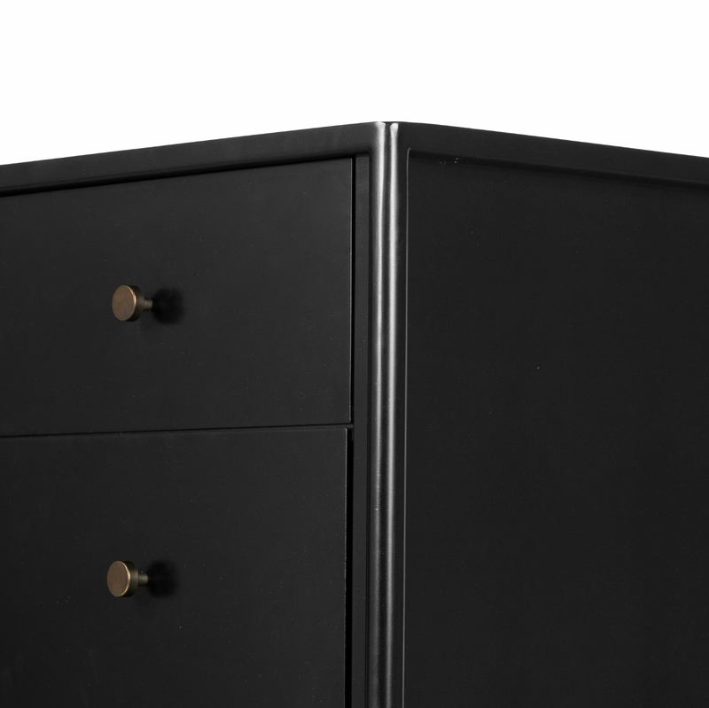 Soto 5 Drawer Dresser - Black