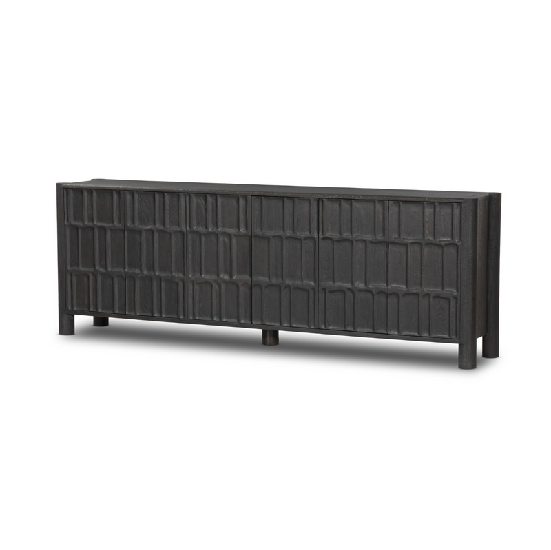 Ezri Sideboard - Black Oak