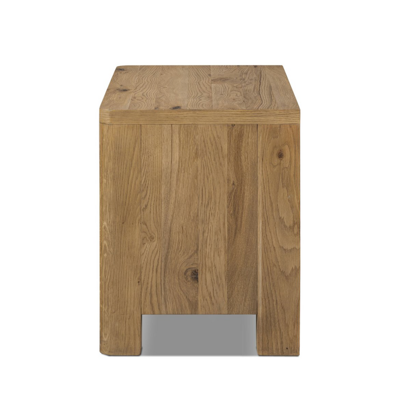 Noeline Nightstand - Worn Oak Veneer