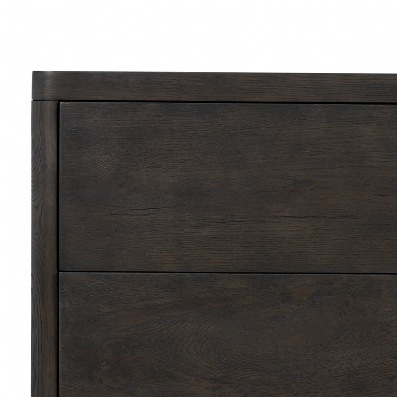 Noeline Nightstand - Smoked Black Oak Veneer