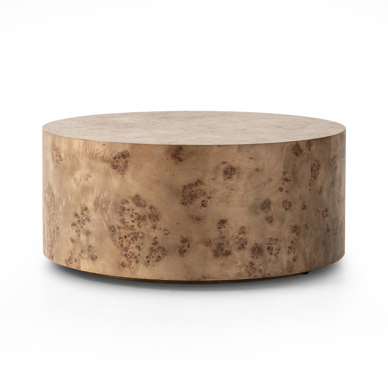 Caya Coffee Table - Caramel Burl