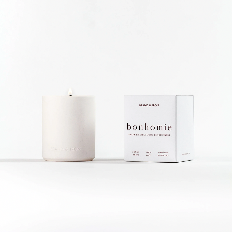 Brand and Iron Laconic Candle: Bonhomie