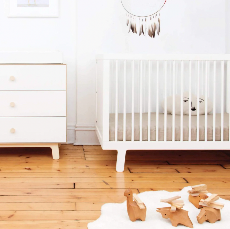 Sparrow Crib - White