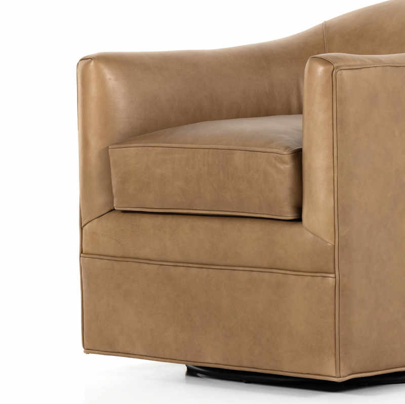 Quinton Swivel Chair - Osorno Taupe