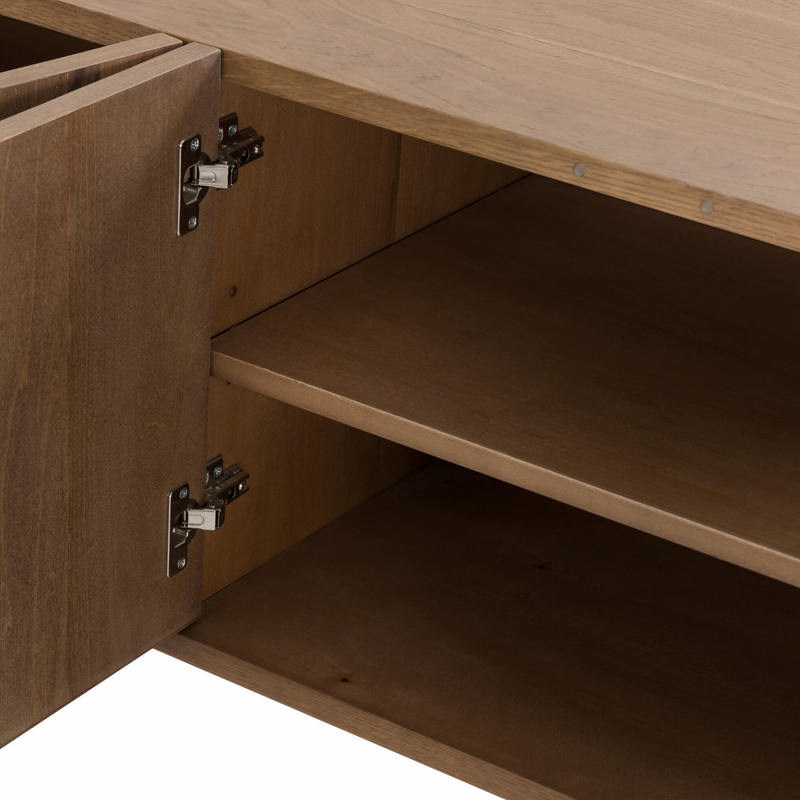 Pickford Media Console - Dusted Oak