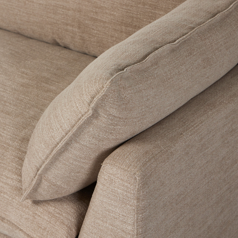 Kosa Sofa - Laken Stone