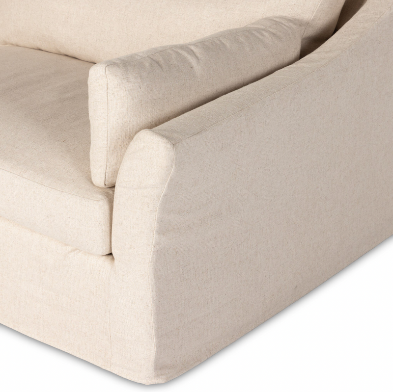 Delray Slipcover Sofa - Evere Cream