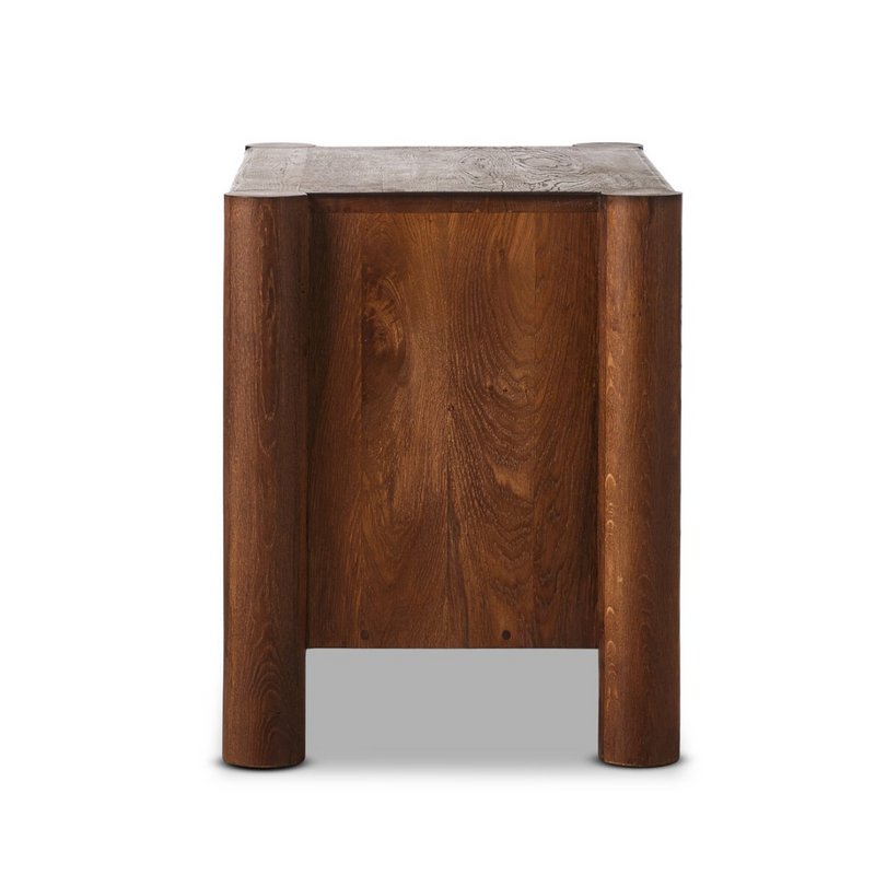 Ezri Nightstand - Cocoa Oak