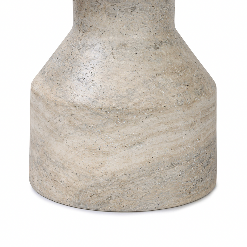 Odeon Side Table - Textured Sandy Grey