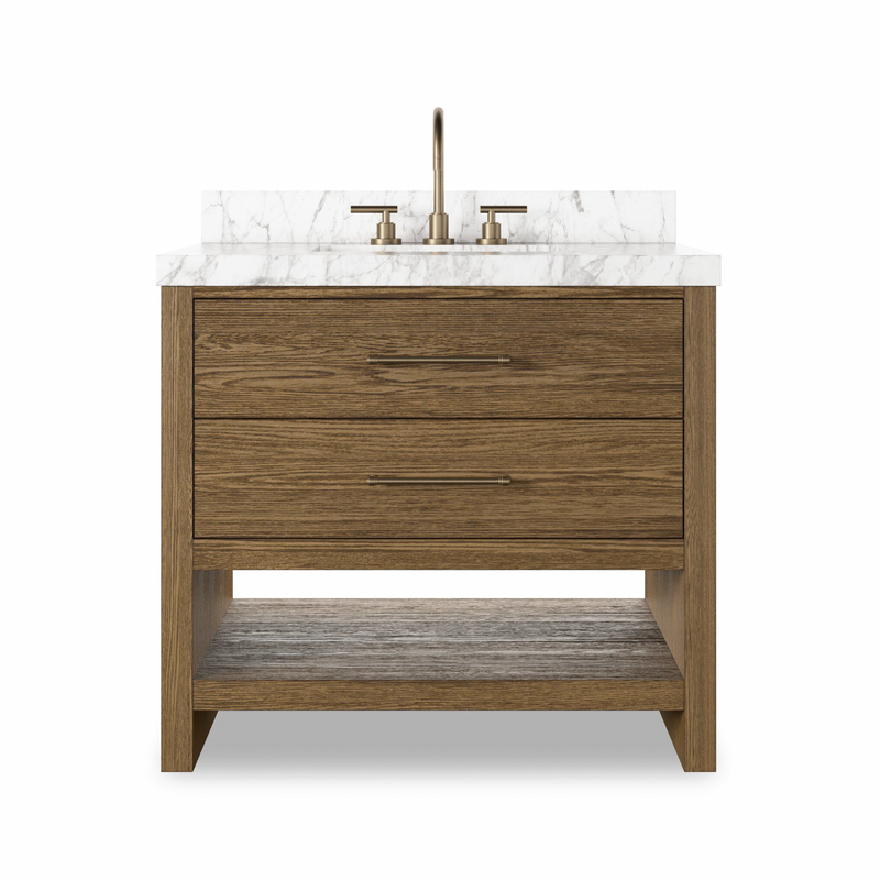 Anthem Single Vanity - Washed Natural Oak